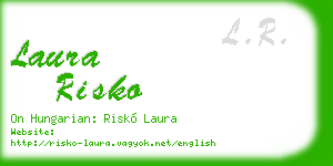 laura risko business card